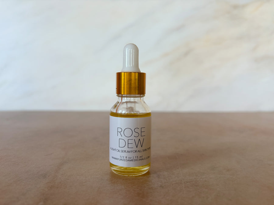 Rose Dew facial serum 1/2 oz gift size